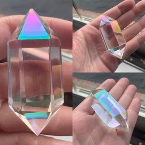 Angel Aura Clear Quartz crystal